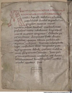 Epistulae Pauli - BSB Clm 6236