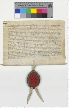 Bischof Hinrik zu Verden gewährt den Teilnehmern an einem Festgottesdienst zu St. Johannis einen 40tägigen Ablass. [lat.]
