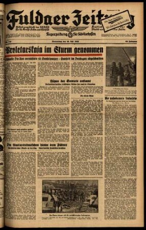 Ausgabe vom Donnerstag, den 30. Juli 1942.