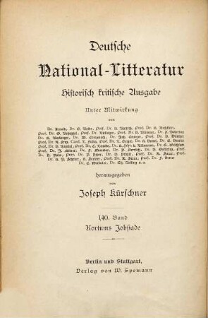 Die Jobsiade : ein komisches Heldengedicht