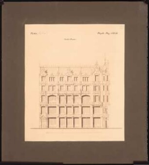Geschäfts- und Wohnhaus Mey & Edlich, Berlin: Ansicht