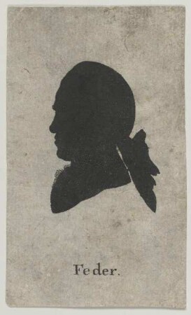 Bildnis des Johann Georg Heinrich Feder