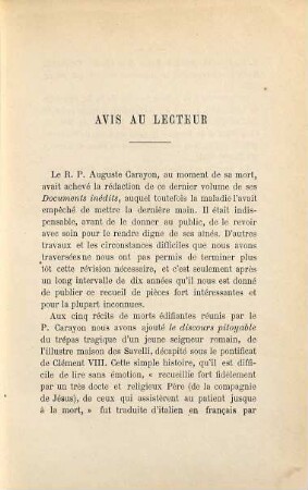 Documents inédits concernant la Compagnie de Jésus, 23