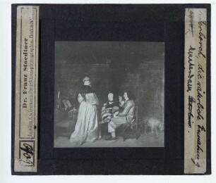 Rembrandt, Galante Konversation, Väterliche Ermahnung (Amsterdam RM SK-A-404)