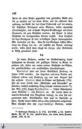 VI. Die letzten 10 Jahre des vorigen Jahrhunderts.
