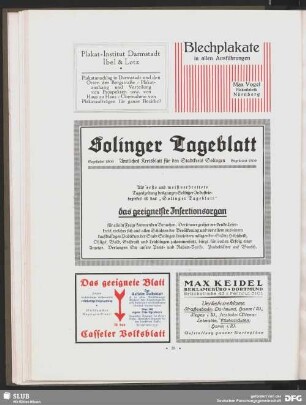 Das geeignete Blatt ist das Casseler Volksblatt