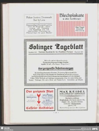 Das geeignete Blatt ist das Casseler Volksblatt