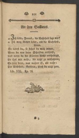 An den Gallicus