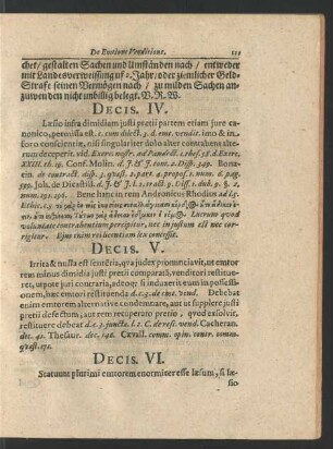 Decis. IV.