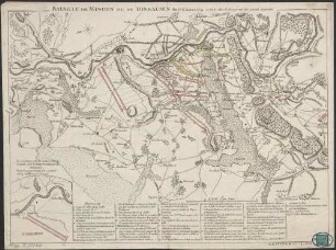 Bataille De Minden Ou De Tonhausen du 1er d'Aoust 1759