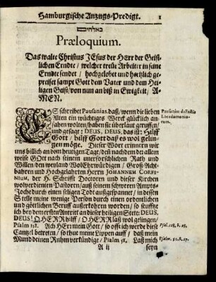 Praeloquium.