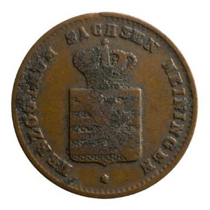Münze, Pfennig, 1868