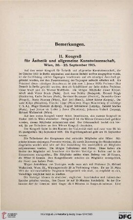 Bemerkungen