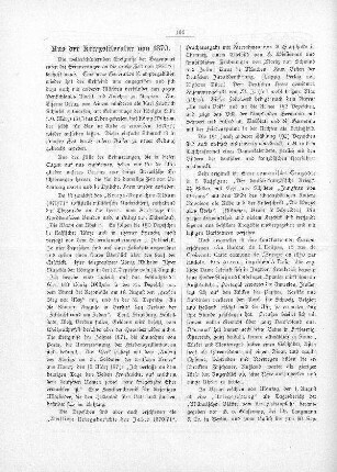 Aus der Kriegsliteratur von 1870