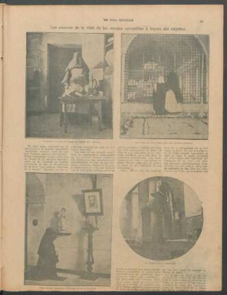 Las escenas de la vida de las monjas carmelitas á traves del objetivo