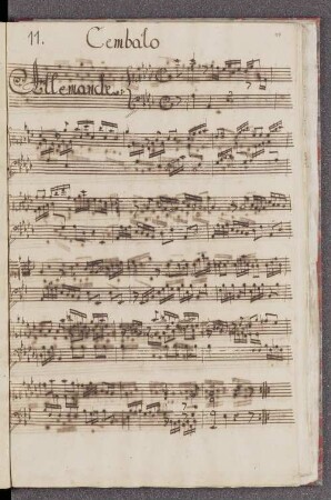 Allemande As-Dur (H deest)