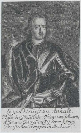 Bildnis des Leopold I. von Anhalt-Dessau