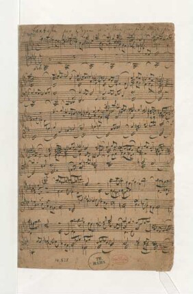 Fantasien und Fugen. Fragmente; org; c-Moll; BWV 562