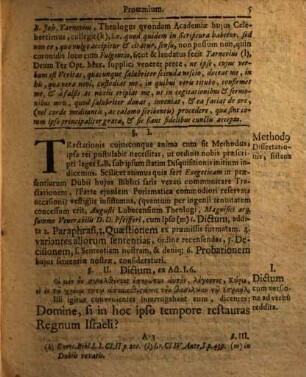 Restaurationem regni Israelis : occasione dicti Act. I, 6 ... dissertatione exegetico-theologica delineatam