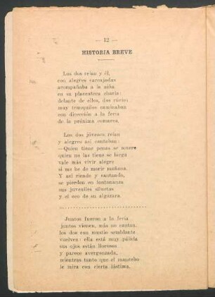 Historia breve