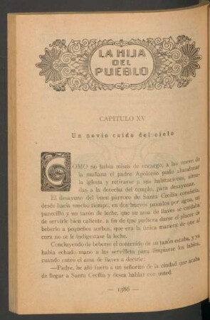Capítulo XV - Un novio caído del cielo