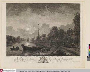 VÜE ENTRE LA HAYE ET ROTTERDAM