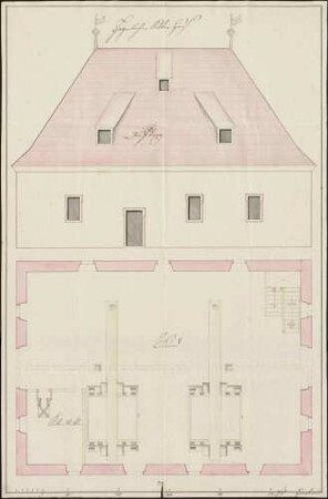 Reparatur des Kelterhauses zu Hagenbach