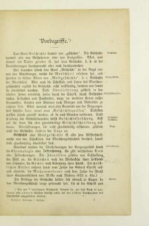 Vorbegriffe