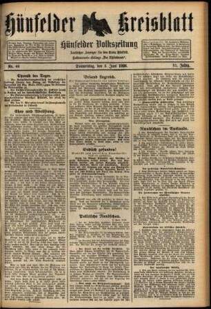 Ausgabe vom Donnerstag, den 03. Juni 1926.