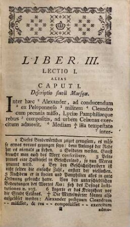 De rebus gestis Alexandri Magni : notis germanicis illustratus ; sammt zweyfachen Anhang = Die Geschichtbücher des Q. Curtius Rufus von den Thaten Alexanders des Großen