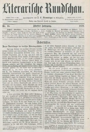 385-392 Neuere Bearbeitungen der deutschen Literaturgeschichte