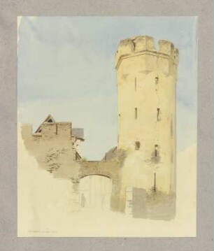 Roter Turm (Haagsturm) in Oberwesel