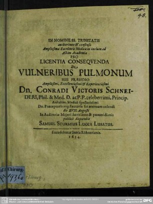 De vulneribus pulmonum