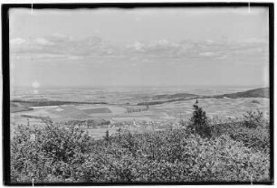 Blick vom Valtenberg n. Bautzen
