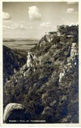 Bodetal im Harz, Hexentanzplatz
