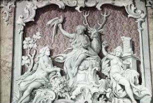 Diana und zwei weibliche Allegorien