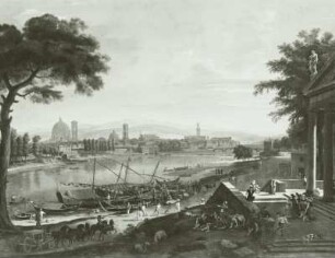 Ansicht von Florenz von Pignone aus