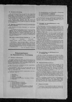 Bekanntmachungen der Kassenärztlichen Vereinigung