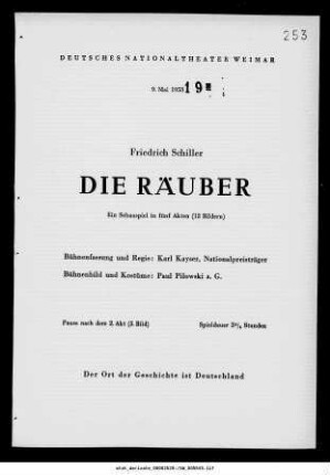 Die Räuber