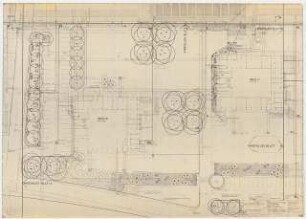 Post-Ingenieurschule, Dieburg Außenanlage: Pflanzplan 1:100