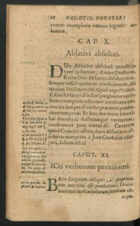 Cap. X. Ablativi absoluti.