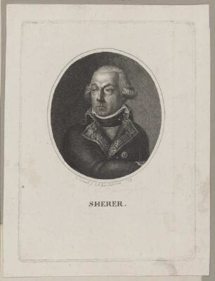 Bildnis des Barthélemy-Louis-Joseph Schérer