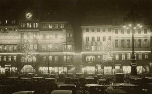 Dresden, Kaufhaus Renner am Altmarkt in der Vorweihnachtszeit
