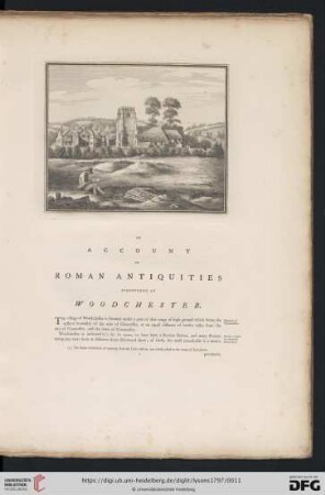 An Account of Roman Antiquities discovered at Woodchester