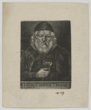 Bildnis des Hanns Christof Deinhard