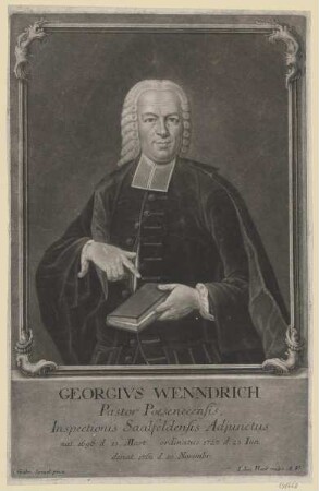 Bildnis des Georgivs Wenndrich