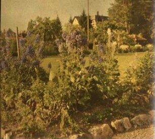 Im Garten der Villa Brenzinger