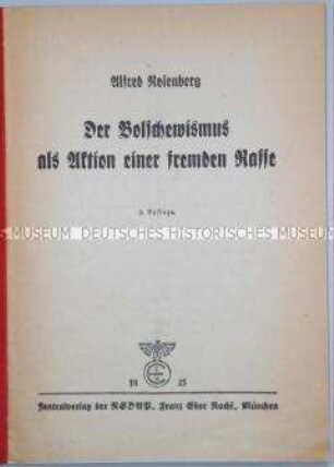 Rede von Alfred Rosenberg, gehalten auf dem Reichsparteitag am 12.9.1935
