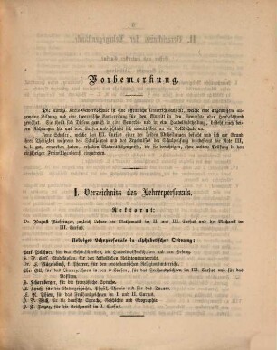 Jahresbericht der Königlichen Kreis-Gewerbschule und der Gewerblichen und Kaufmännischen Fortbildungs-Schule zu Bayreuth für das Schuljahr .... 1867/68