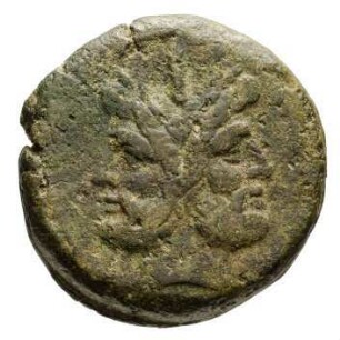 Münze, As, 207 v. Chr.